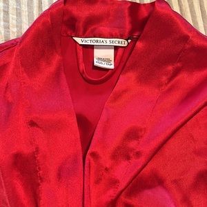 Victoria’s Secret Red silky Robe